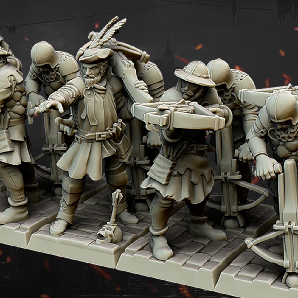 Medieval Crossbowmen Unit